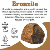 Amazing Gemstone bronzite, detalle de autenticidad que inspira confianza en la compra.