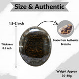 Amazing Gemstone Bronzite, cristal para energías positivas durante sesiones de reiki.