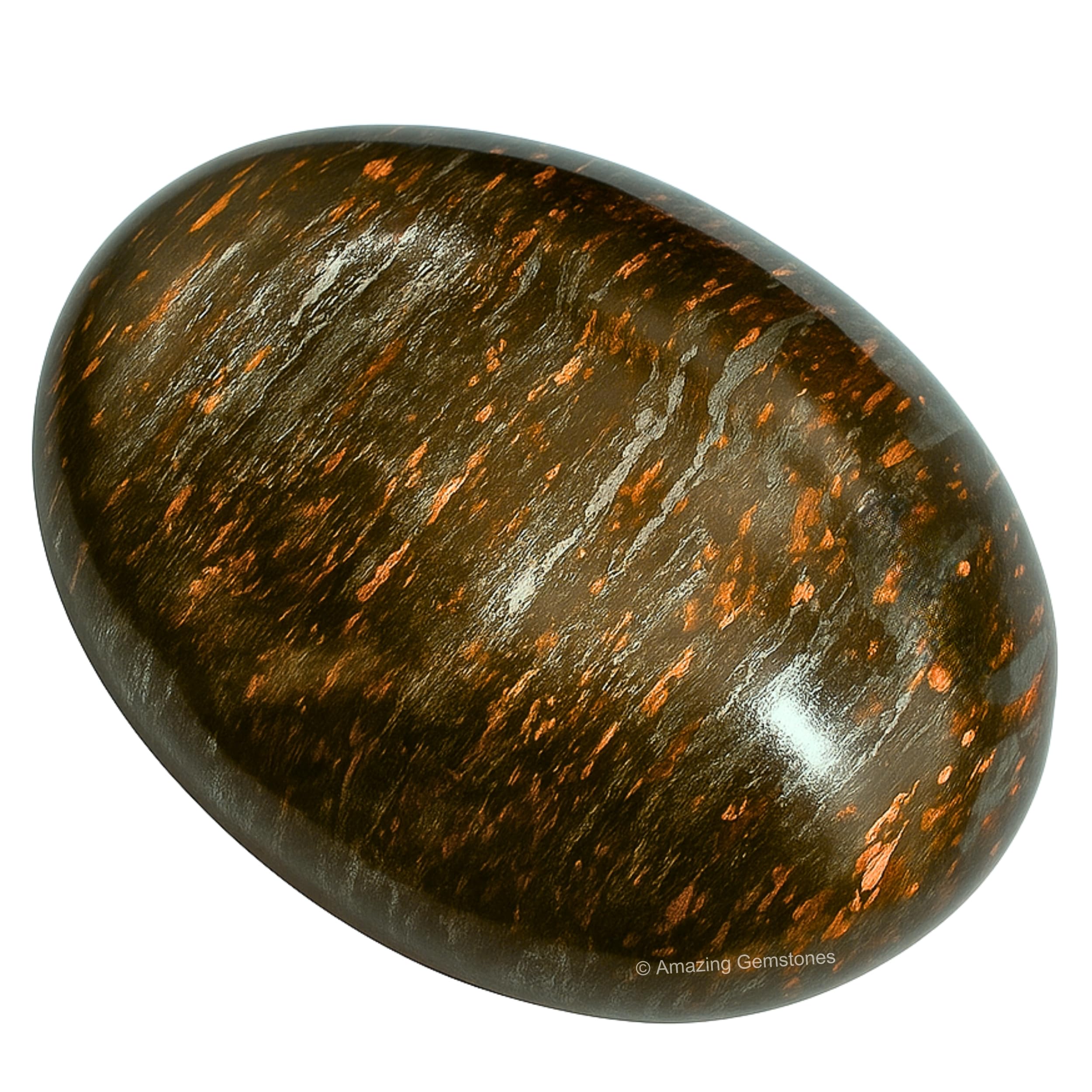 Amazing Gemstone Bronzite, perfecta para prácticas de yoga o relajación diaria.