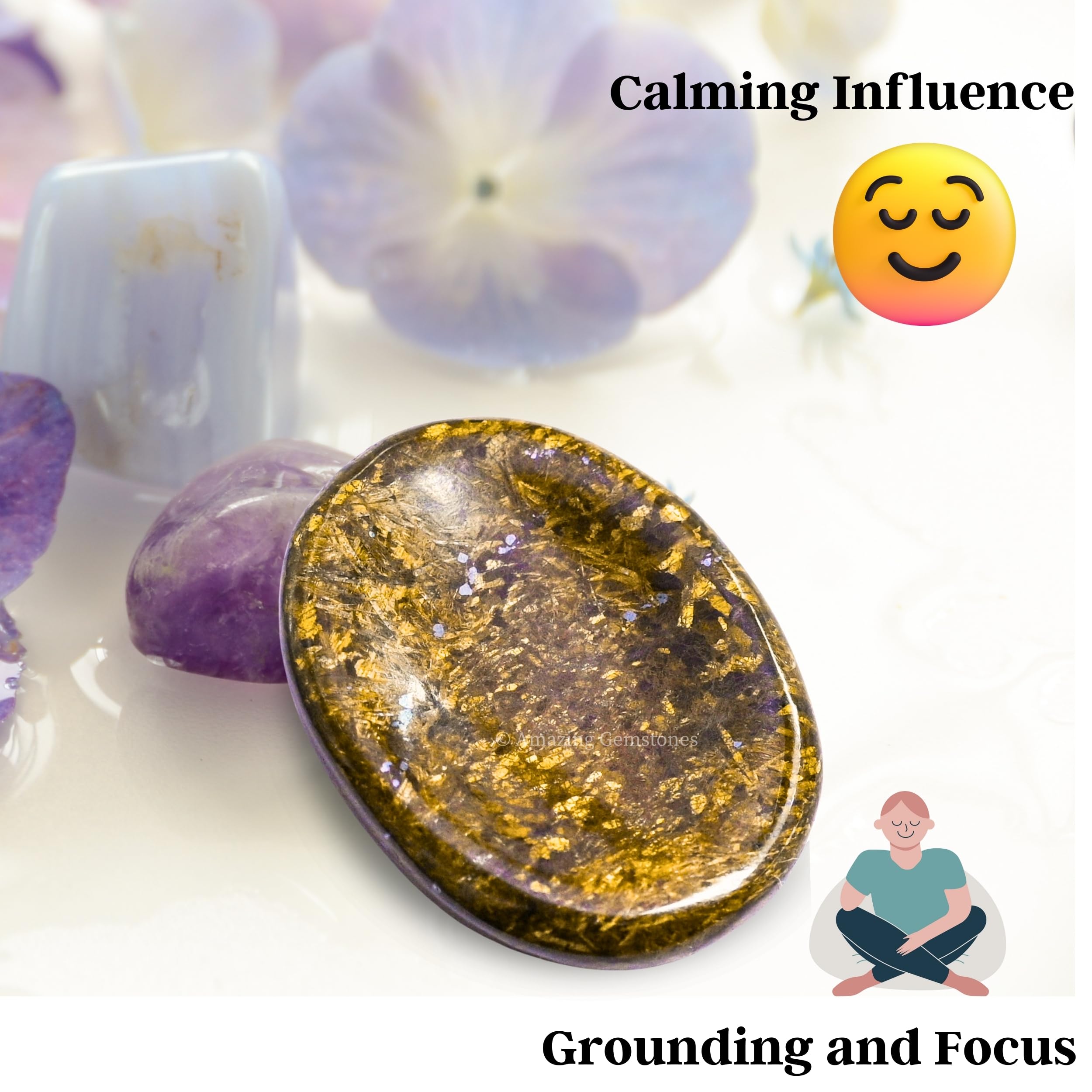 Bronzite de Amazing Gemstone favorece la relajación diaria