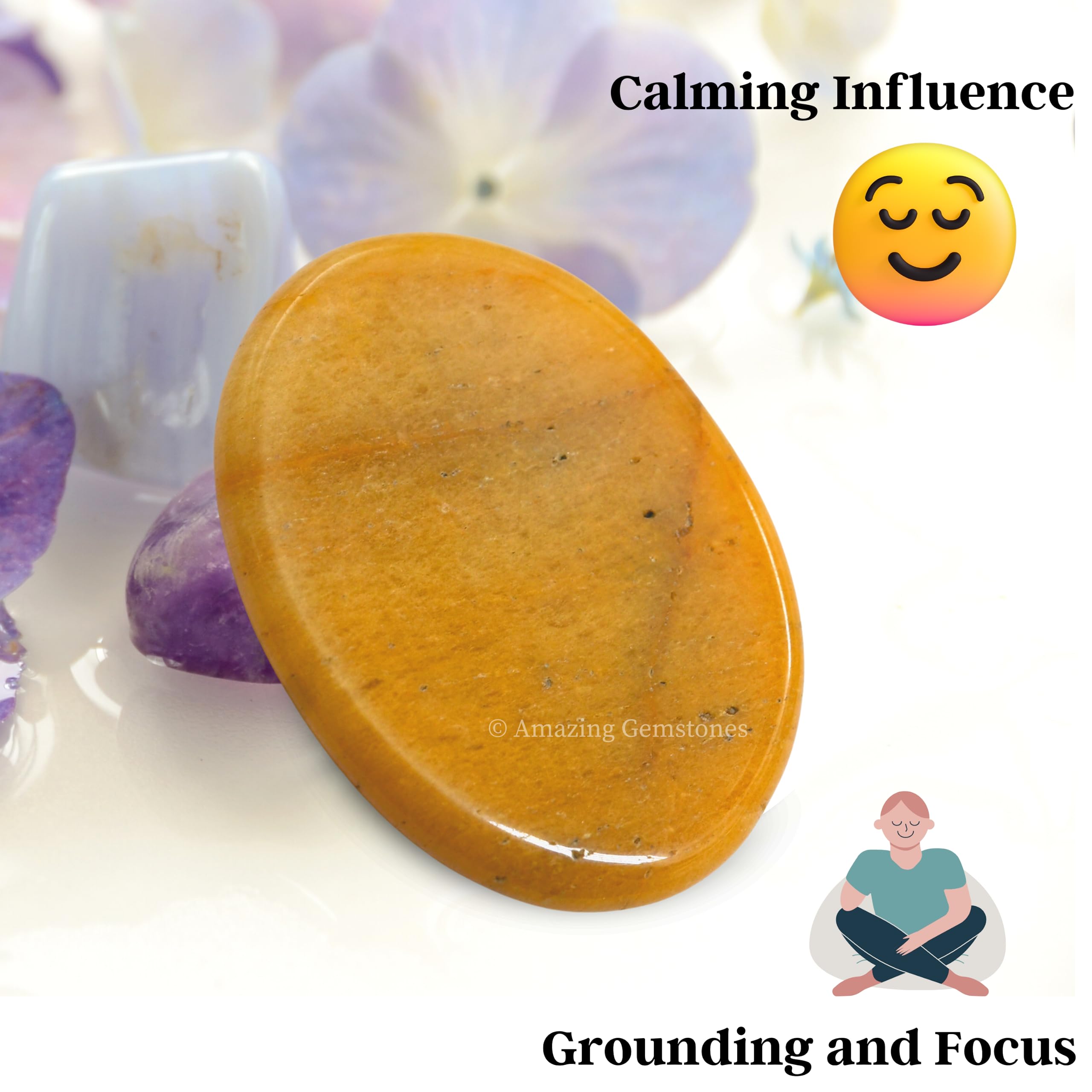 Amazing Gemstone: caja regalo de piedra amarilla para sorpresa memorable.