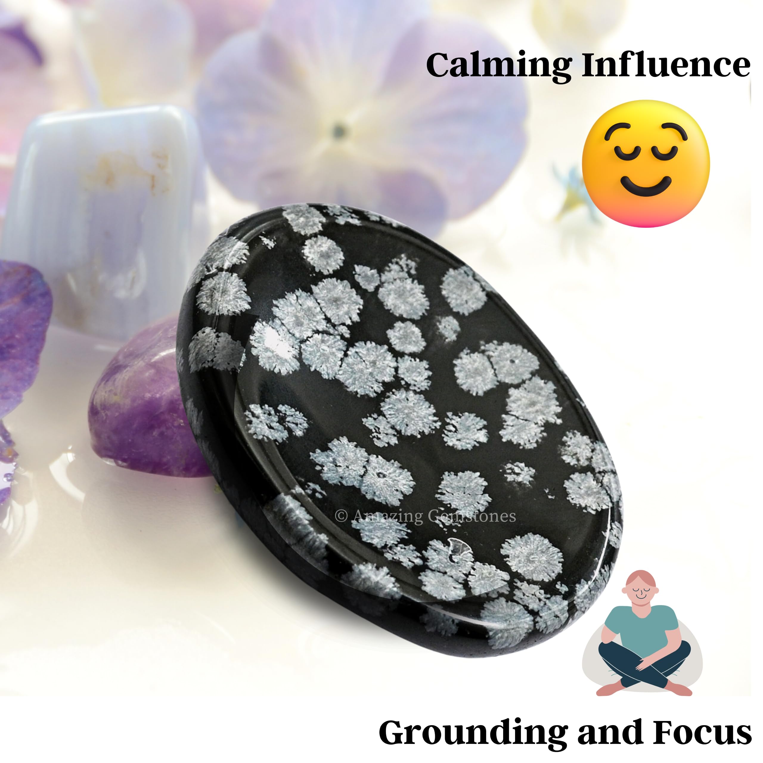 Amazing Gemstone caja regalo con piedra cristal para regalo de bienestar