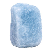 Amazing Gemstone Calcita Azul Cruda 02: piedra cruda para meditación y autoexpresión.