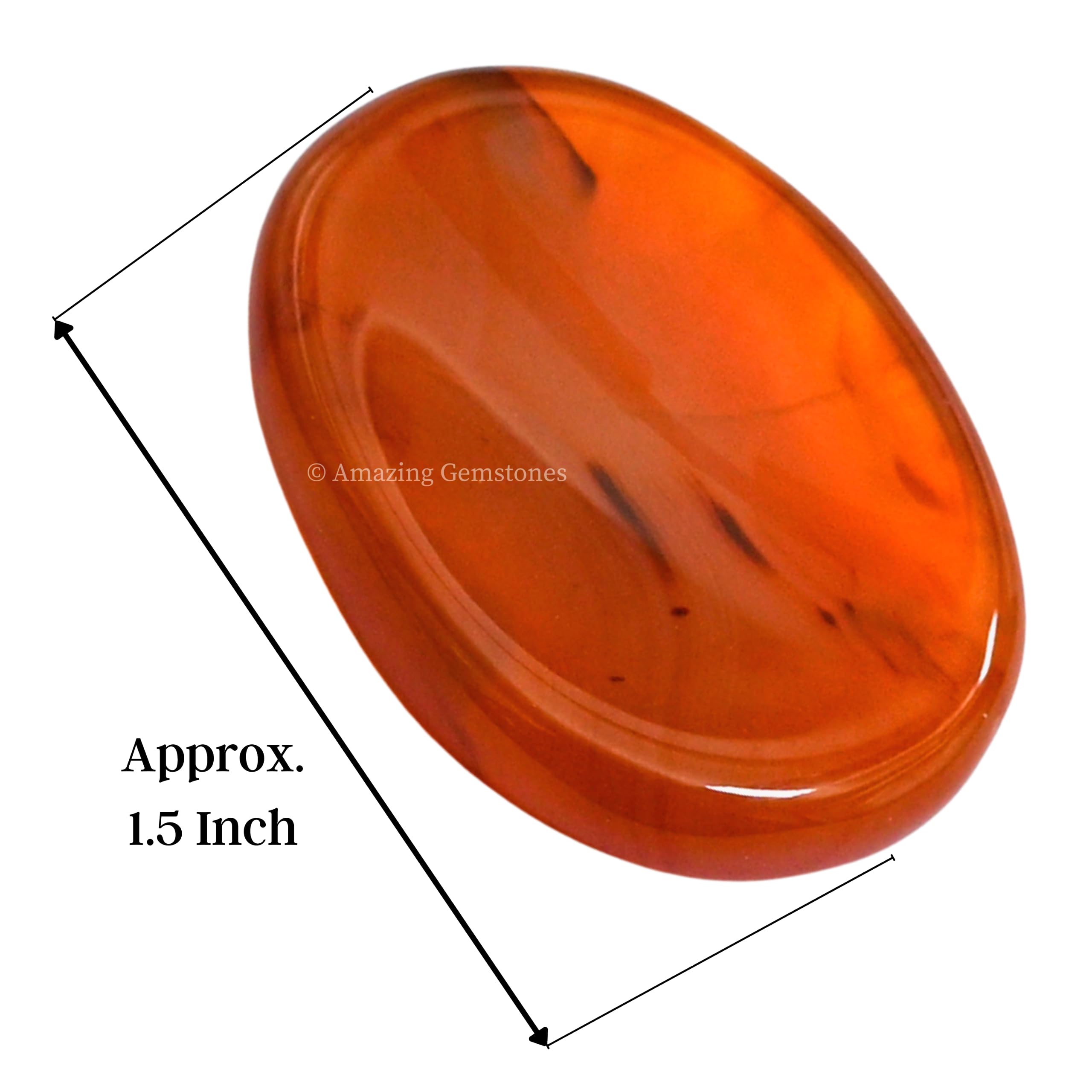 Amazing Gemstone Carnelian: herramienta para relajación y enfoque durante la práctica.