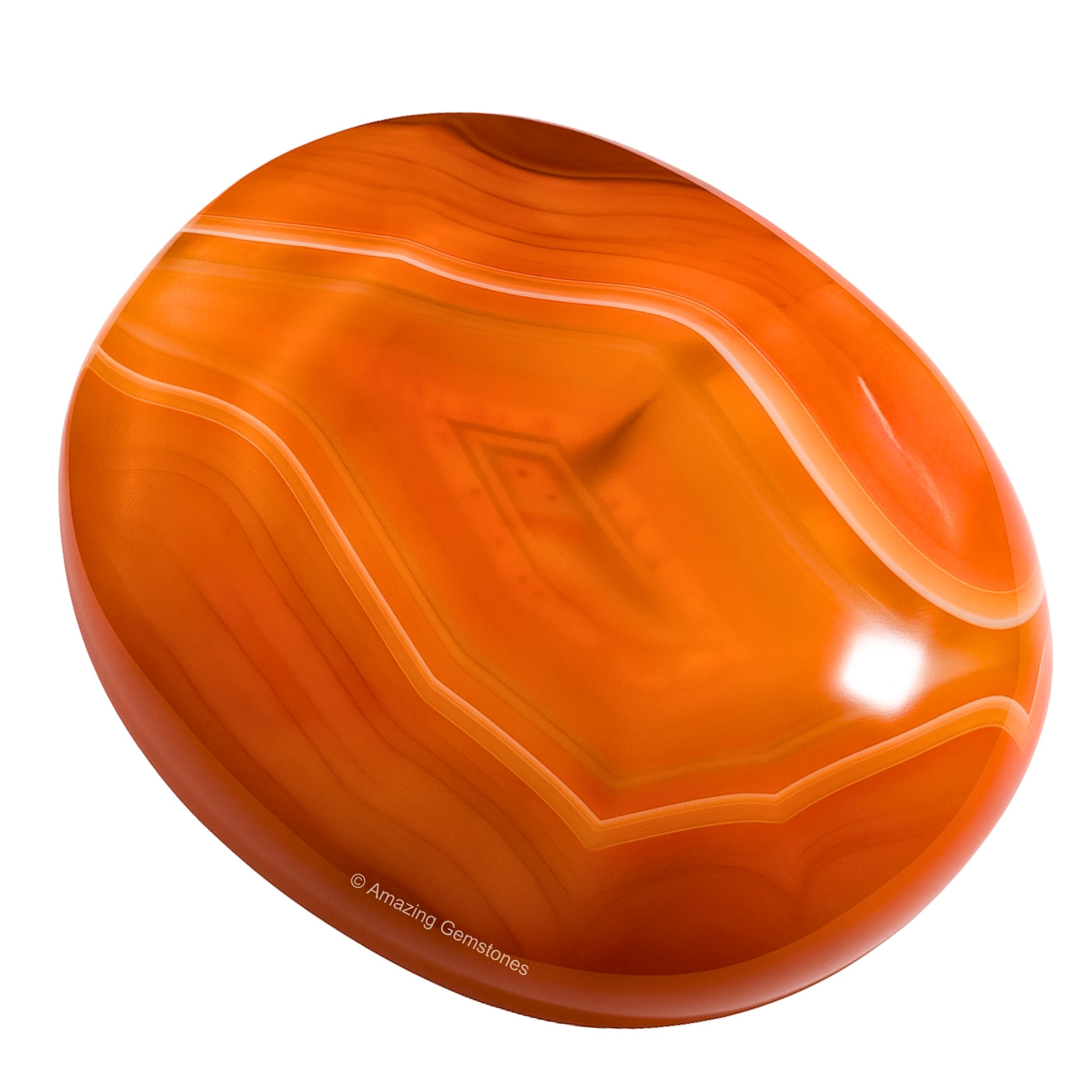 Amazing Gemstone Carnelian energías positivas para enfoque y serenidad.