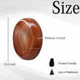 Amazing Gemstone Carnelian serenidad en meditación y concentración.