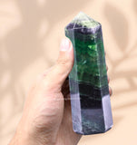 Amazing Gemstone centro de grid cristal fluorita, focaliza intenciones y claridad.