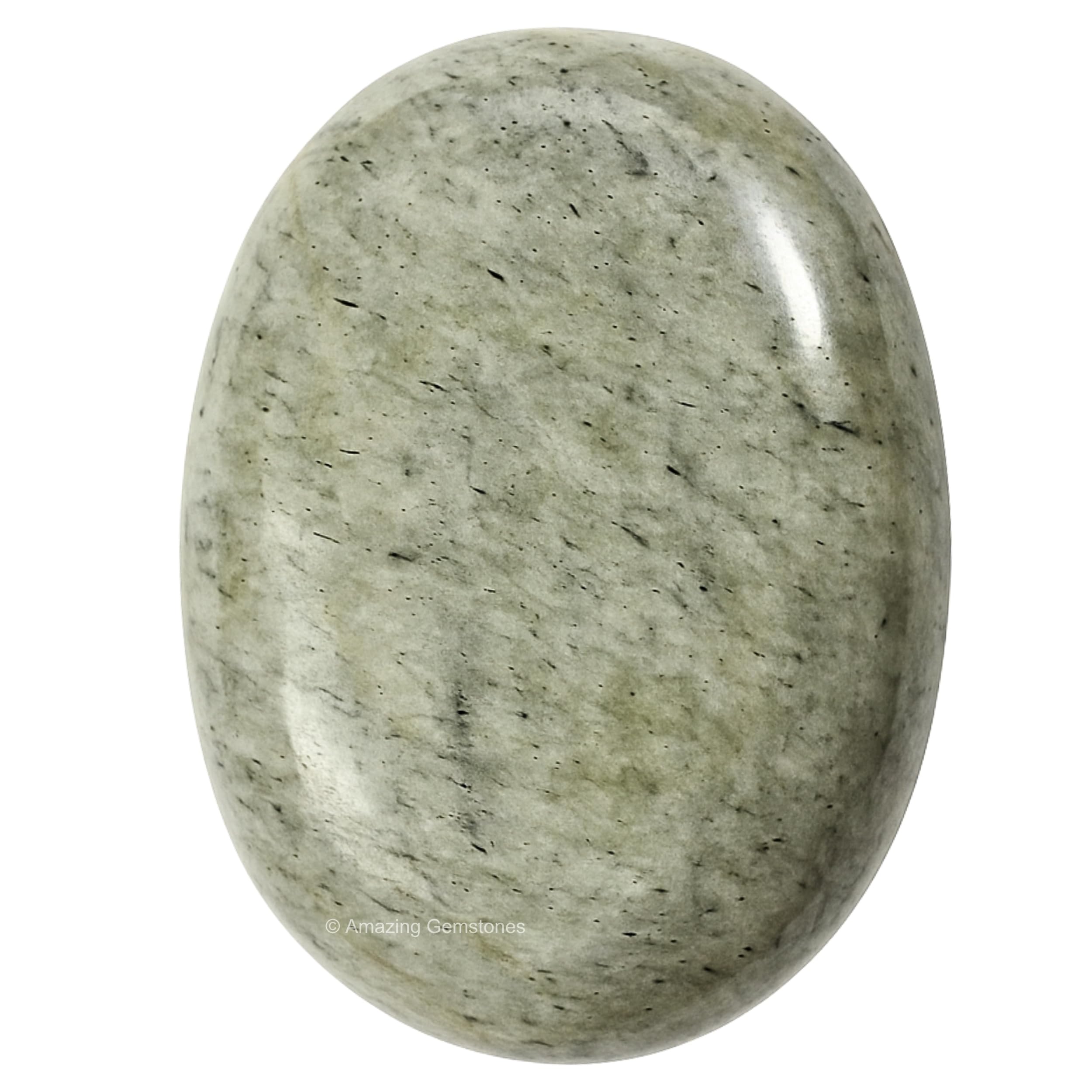 Amazing Gemstone Chrysoberyl Cats Eye, piedra palma grande para meditar y atraer energía positiva
