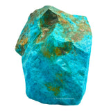 Amazing Gemstone pieza chrysocolla bruta, lista para tallado y ensamble en artesanía.