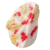 Amazing Gemstone cinnabarite cristal-crudo para meditación y enfoque.