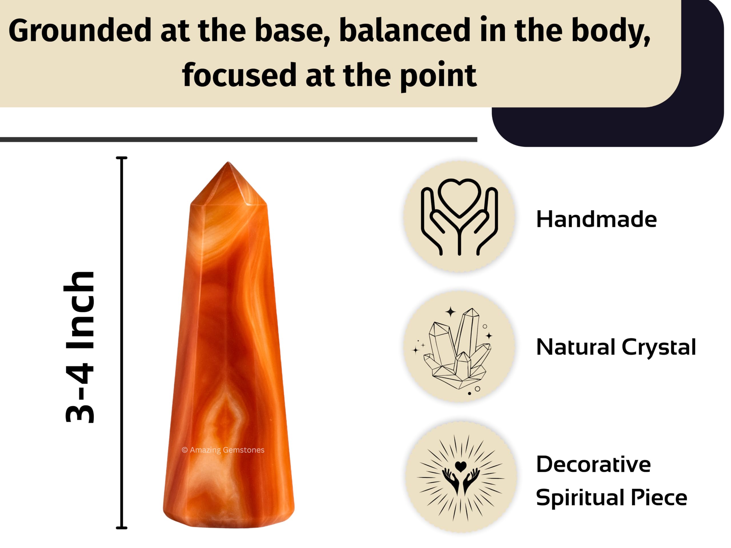 Amazing Gemstone patrón-de-cristal cornalina-ónix ayuda a configurar una cuadrícula de energía