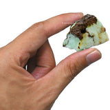 Amazing Gemstone crisoprasa bolsa de terciopelo para regalo