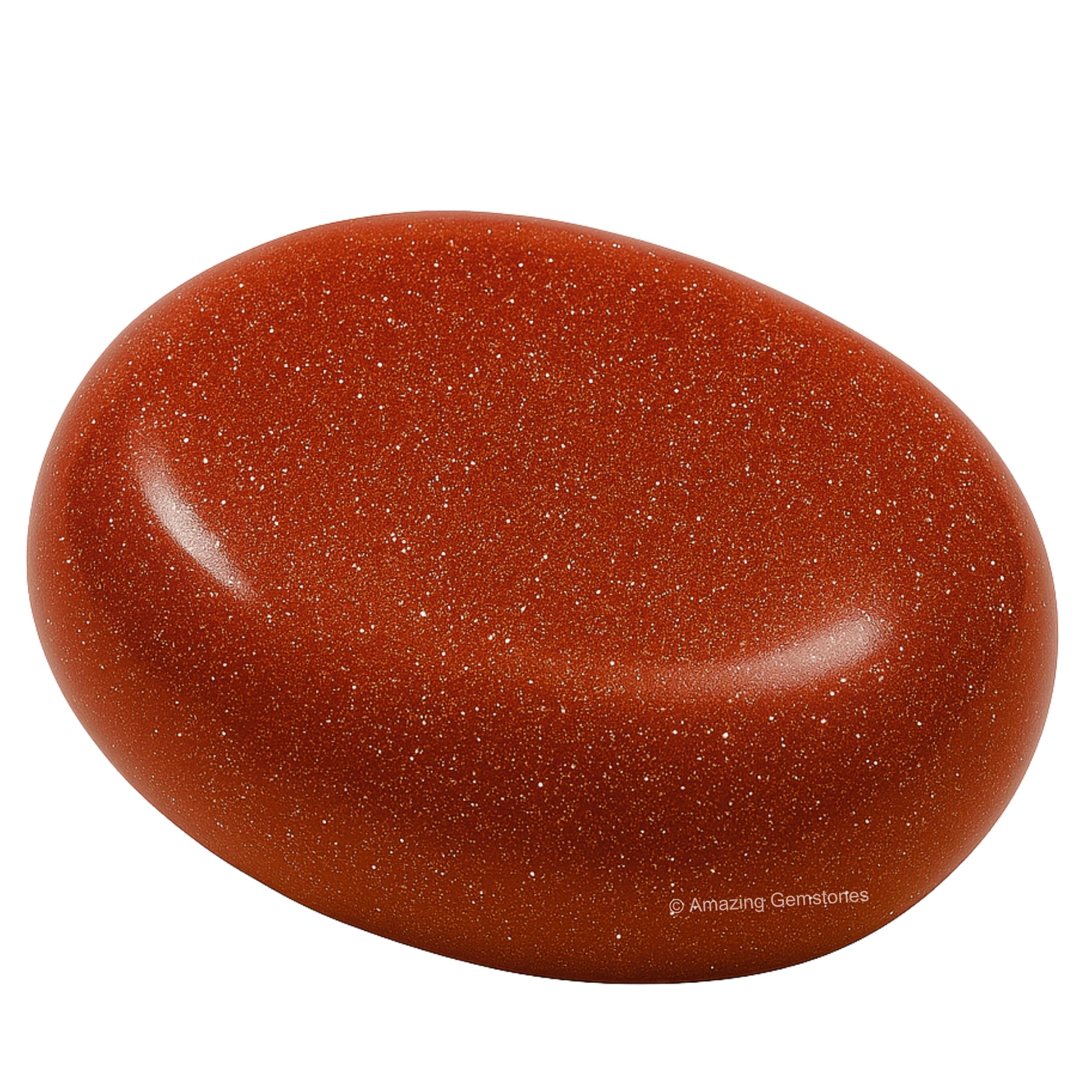 Amazing Gemstone cristales goldstone rojo brillo para energía positiva.
