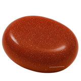 Amazing Gemstone cristales goldstone rojo brillo para energía positiva.