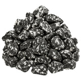 Amazing Gemstone turmalina negra y blanca cruda para meditacion y equilibrio