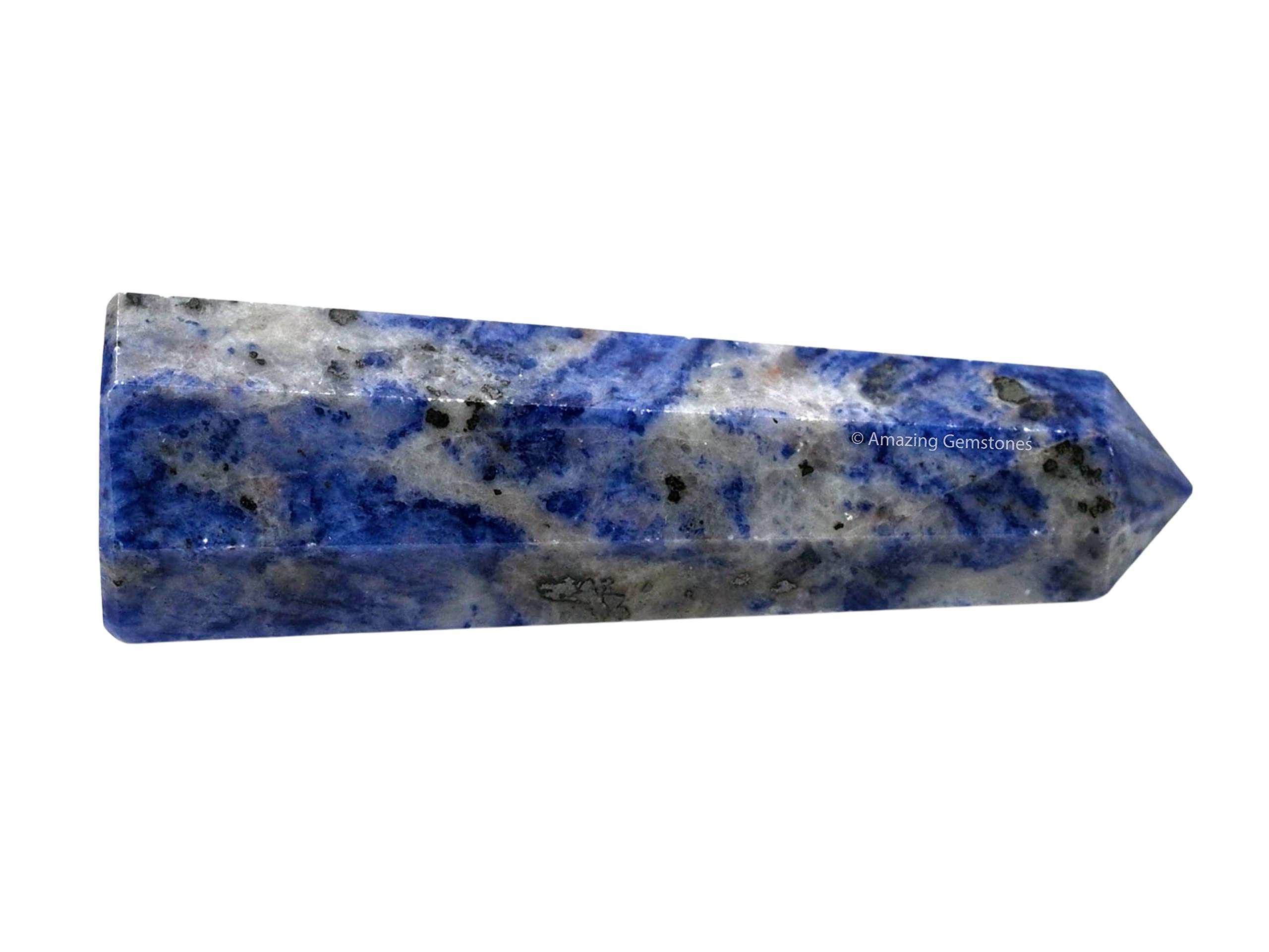 Amazing Gemstone cuadrícula de sodalita facilita la energización del espacio.
