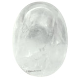 Amazing Gemstone cuarzo claro palma grande para meditación y enfoque