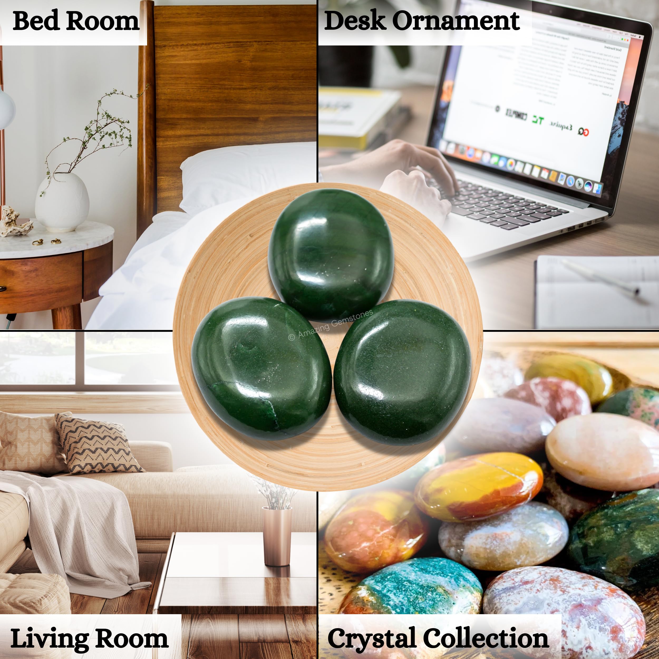 Amazing Gemstone: decorativa en estante o altar para iluminación y armonía ambiental.