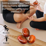 Amazing Gemstone decoracion de hogar con onix rojo y energia positiva.