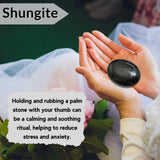 Amazing Gemstone decoracion de escritorio con piedra shungite.