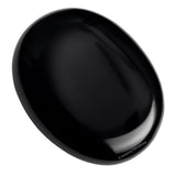 Amazing Gemstone: detalle pulido ágata negra para relajación sensorial.