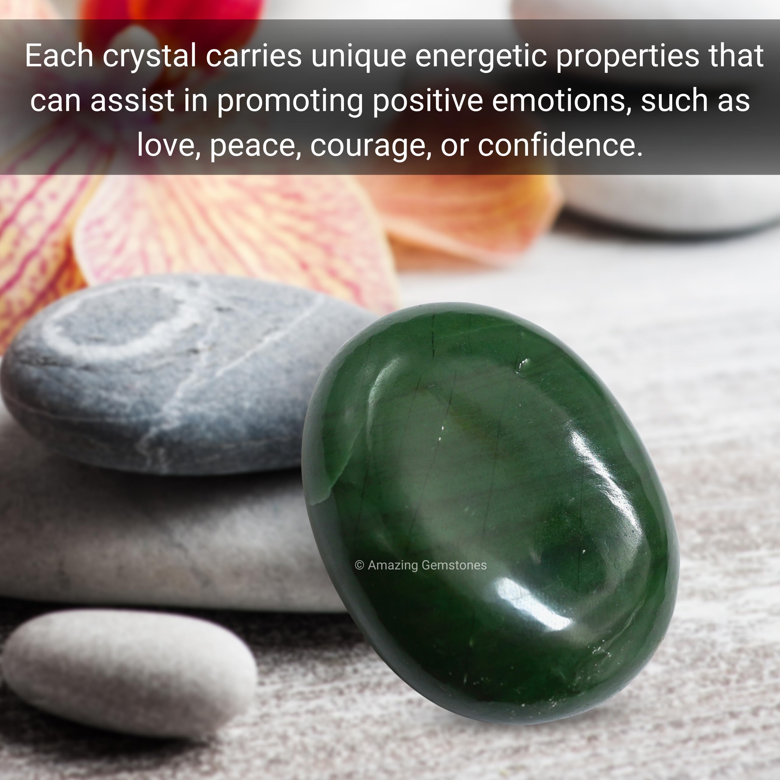 Amazing Gemstone: energía suave de aventurina para yoga y relajación diaria.