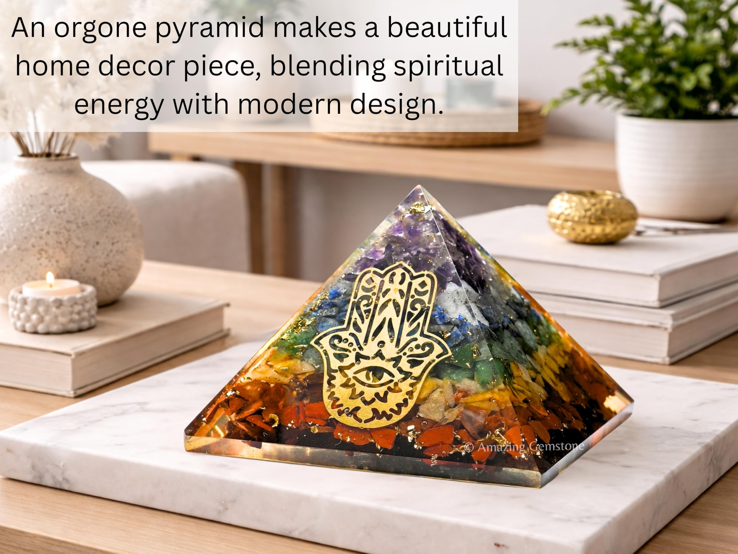 Amazing Gemstone caja regalo y bolsa de terciopelo incluidos en el envío
