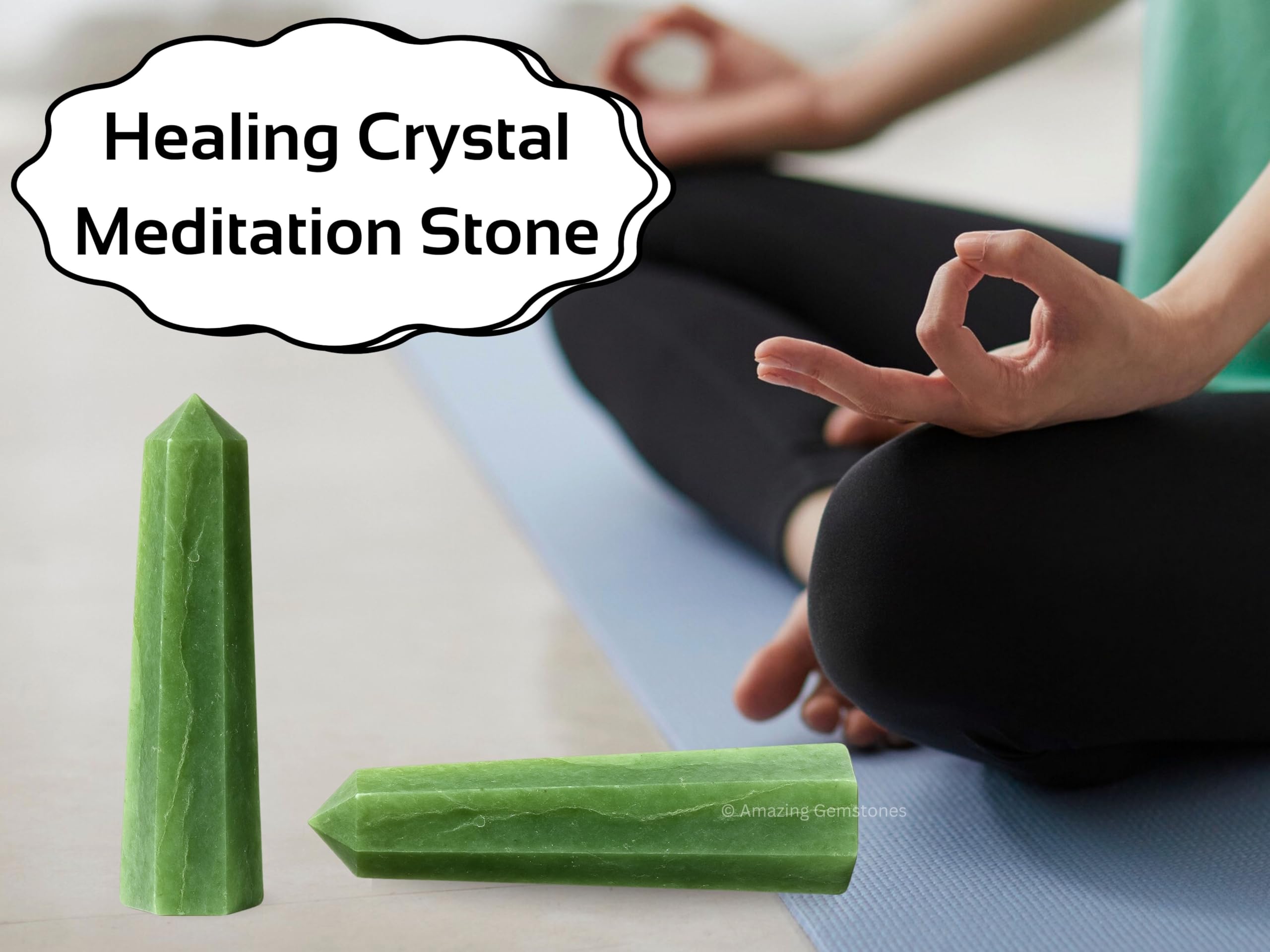 Amazing Gemstone equilibrio mental y emocional en espacios, favorece enfoque y calma.