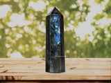 Amazing Gemstone Espacio cristal Labradorita: ideal para claridad en habitaciones.