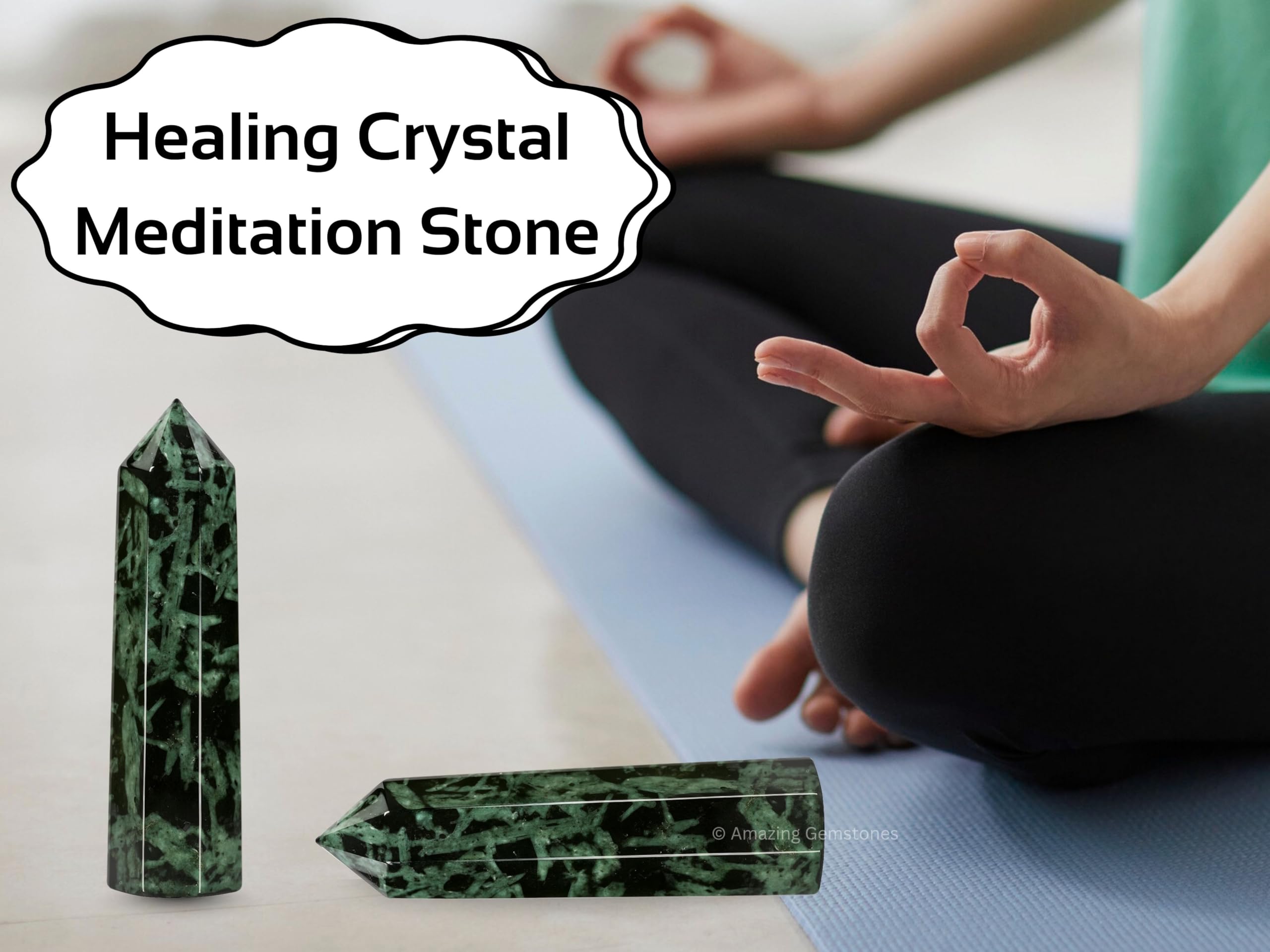 Espacio de trabajo u hogar mejorado con cristal de Amazing Gemstone