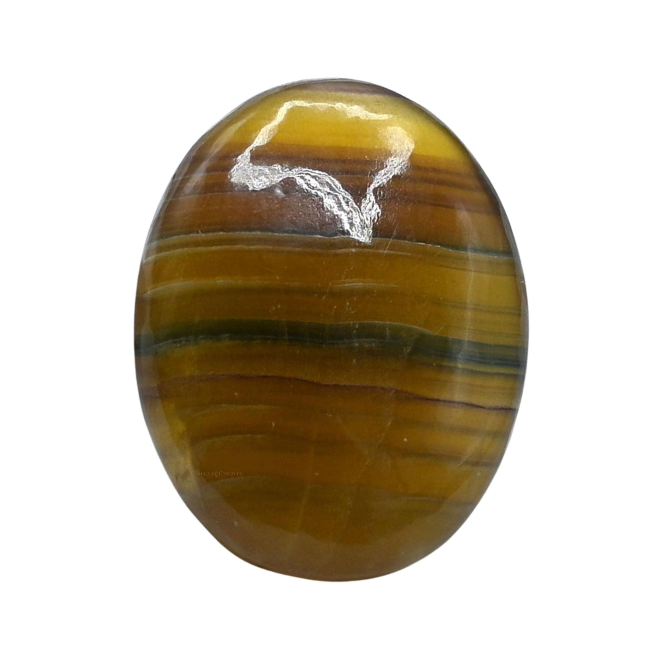 Amazing Gemstone Fluorite palma grande, ideal para meditación y bienestar emocional