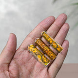 Amazing Gemstone punta cristal en estuche de terciopelo, regalo elegante