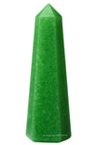 Amazing Gemstone Green Strawberry Quartz Tower Punta: enfoque energético y purificación del espacio.