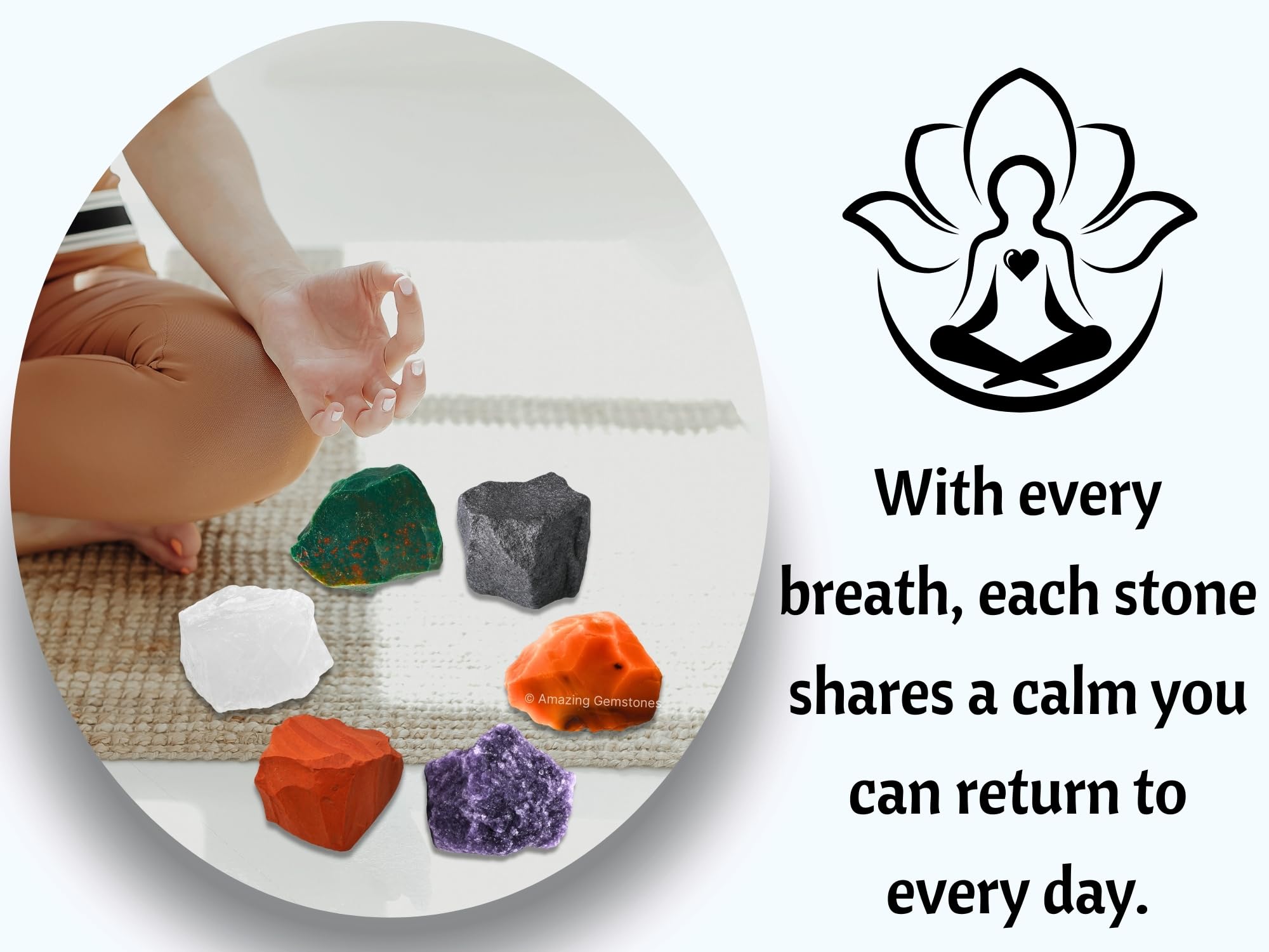 Amazing Gemstone hematita: claridad mental y equilibrio para la rutina.