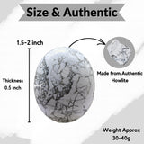 Amazing Gemstone Howlite: ideal para meditaciones y rituales suaves