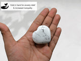 Amazing Gemstone Howlite para Reiki y sanación suave.