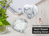 Amazing Gemstone Howlite tamano 2 pulgadas para uso diario.