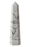 Amazing Gemstone Howlite torre-cristal energizante para espacios