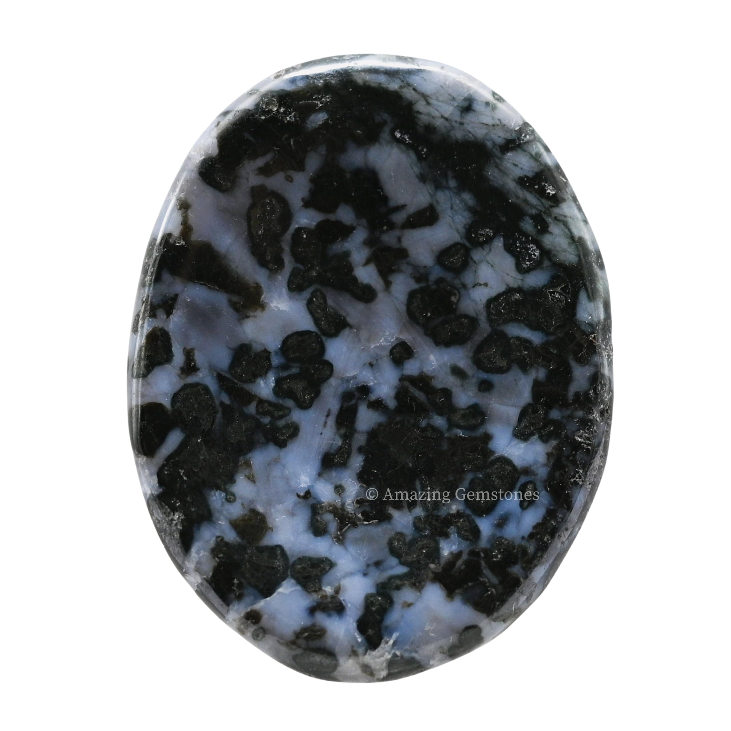 Cristales Indigo Gabbro de Amazing Gemstone para balance emocional diario.