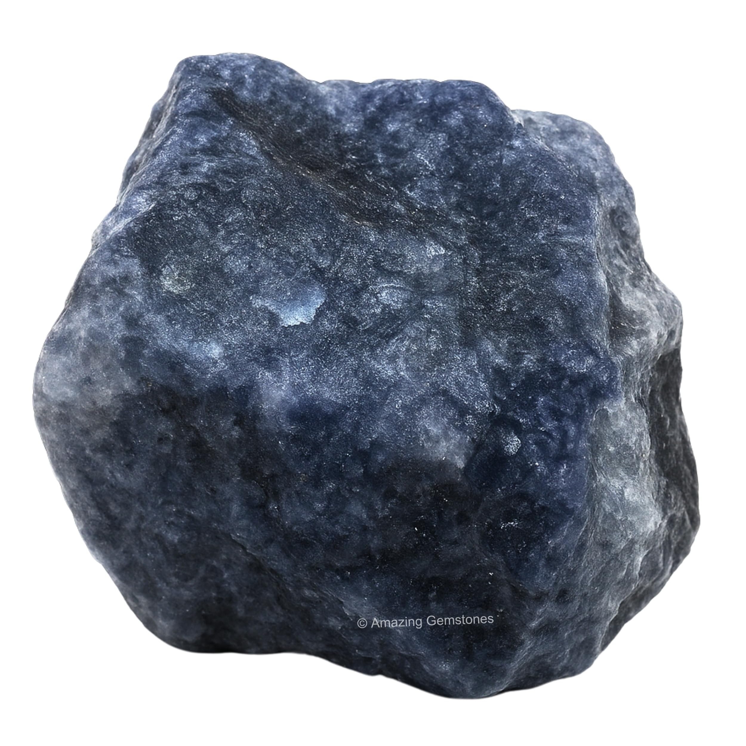 Cristales de iolita de Amazing Gemstone para tumbling y proyectos DIY.