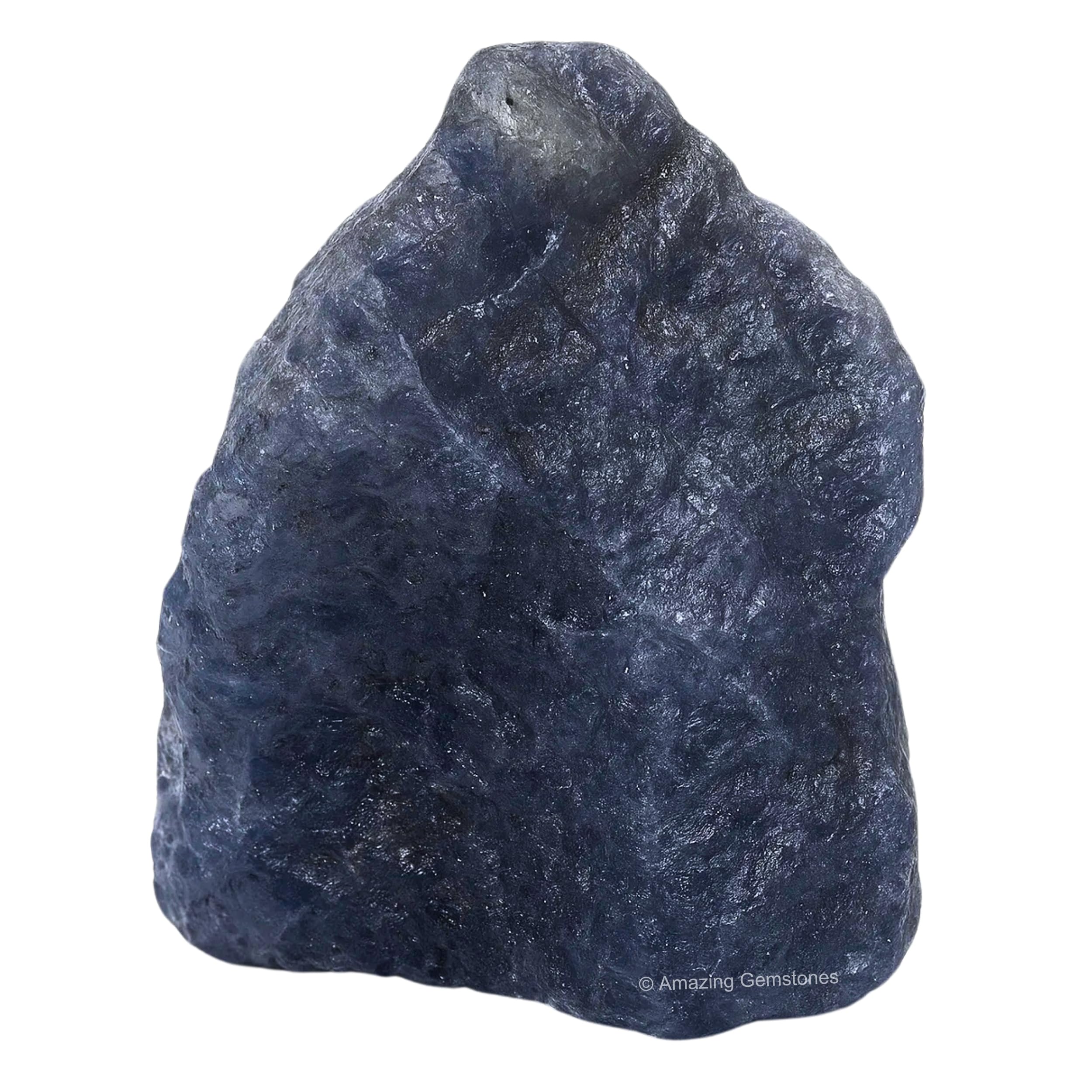 Piedra iolita cruda de Amazing Gemstone para pulido y creación artesanal.