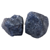 Piedra natural iolita con certificado de autenticidad de Amazing Gemstone.