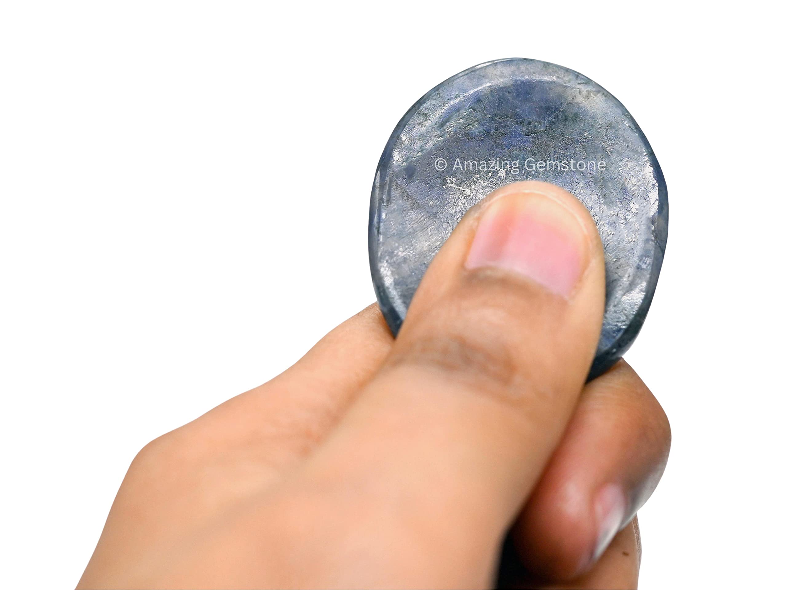 Piedra de iolite de Amazing Gemstone para equilibrio emocional suave