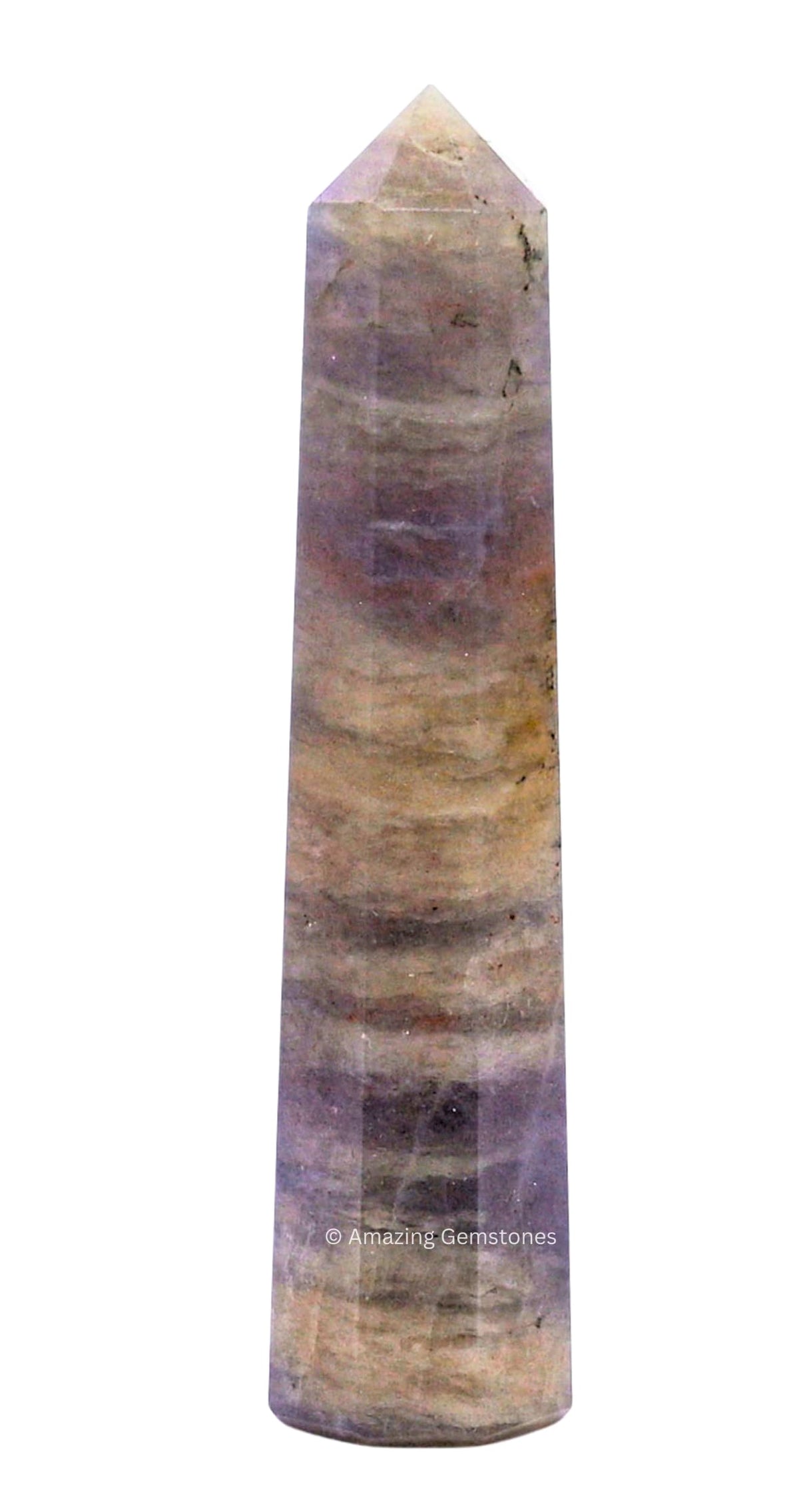 Amazing Gemstone Iolite torre cristal: canaliza energía renovada en cualquier espacio.