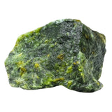 Amazing Gemstone jade verde crudo en bolsa de terciopelo, regalo elegante.