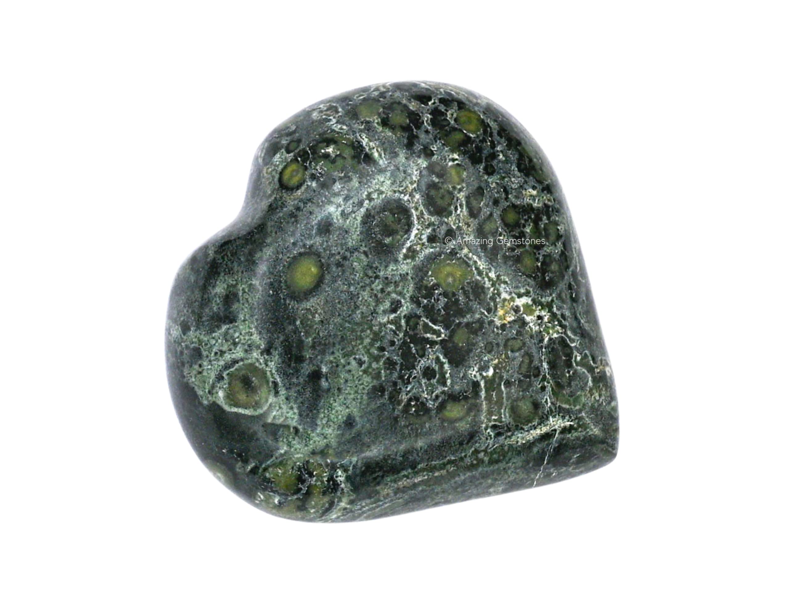 Amazing Gemstone kambaba jasper equilibrio de chakras con sensación calmante.