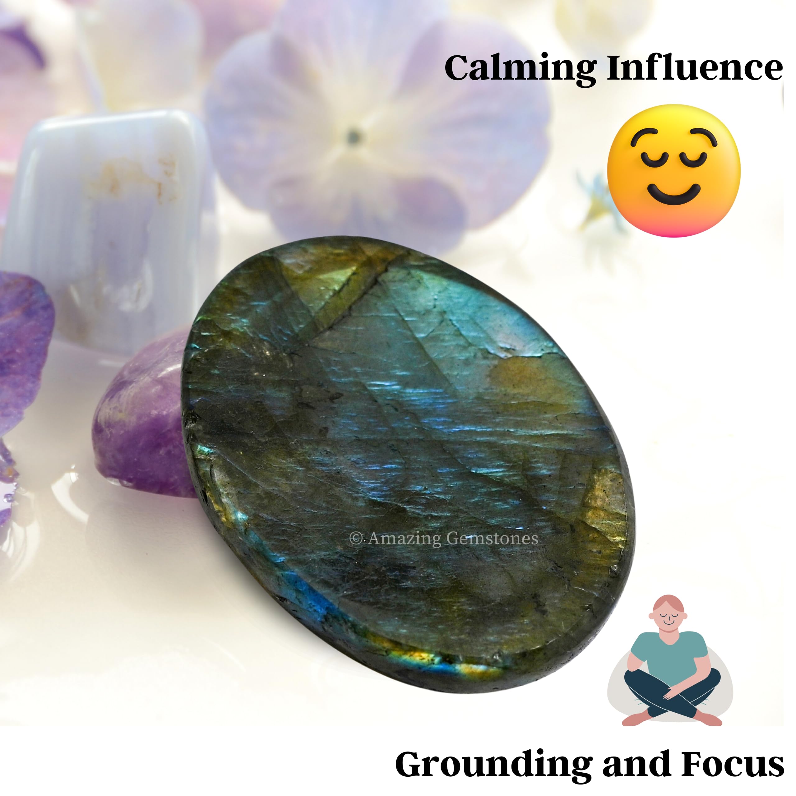 Amazing Gemstone Labradorite: regalo ideal para cumpleaños y momentos de cuidado personal
