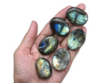 Amazing Gemstone Labradorite: experiencia táctil para práctica de respiración