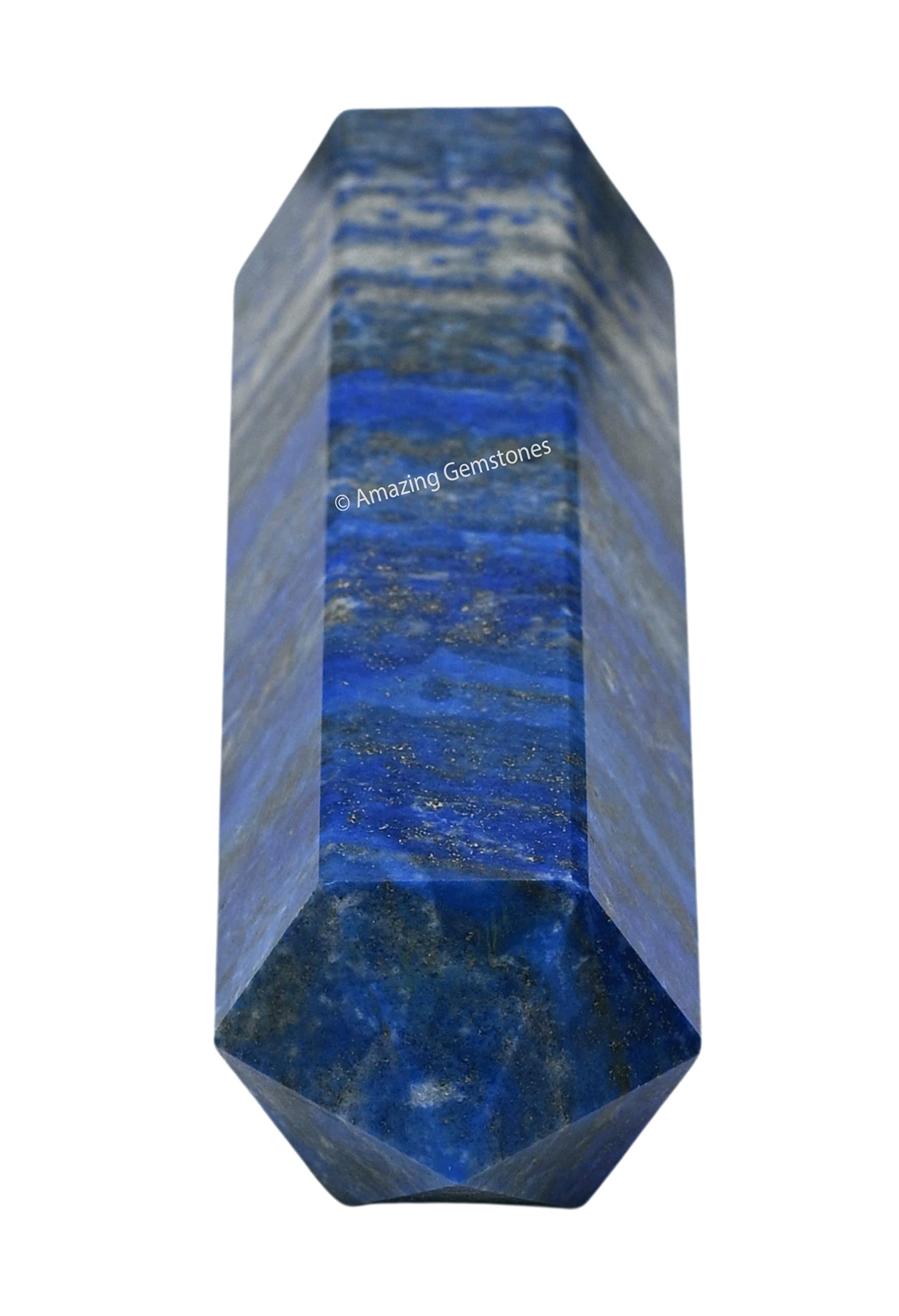 Amazing Gemstone punto cristal lapislázuli para enfoque y purificación del espacio.