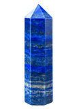 Amazing Gemstone torre de lapislázuli, enfoque energético para rejillas y meditación.